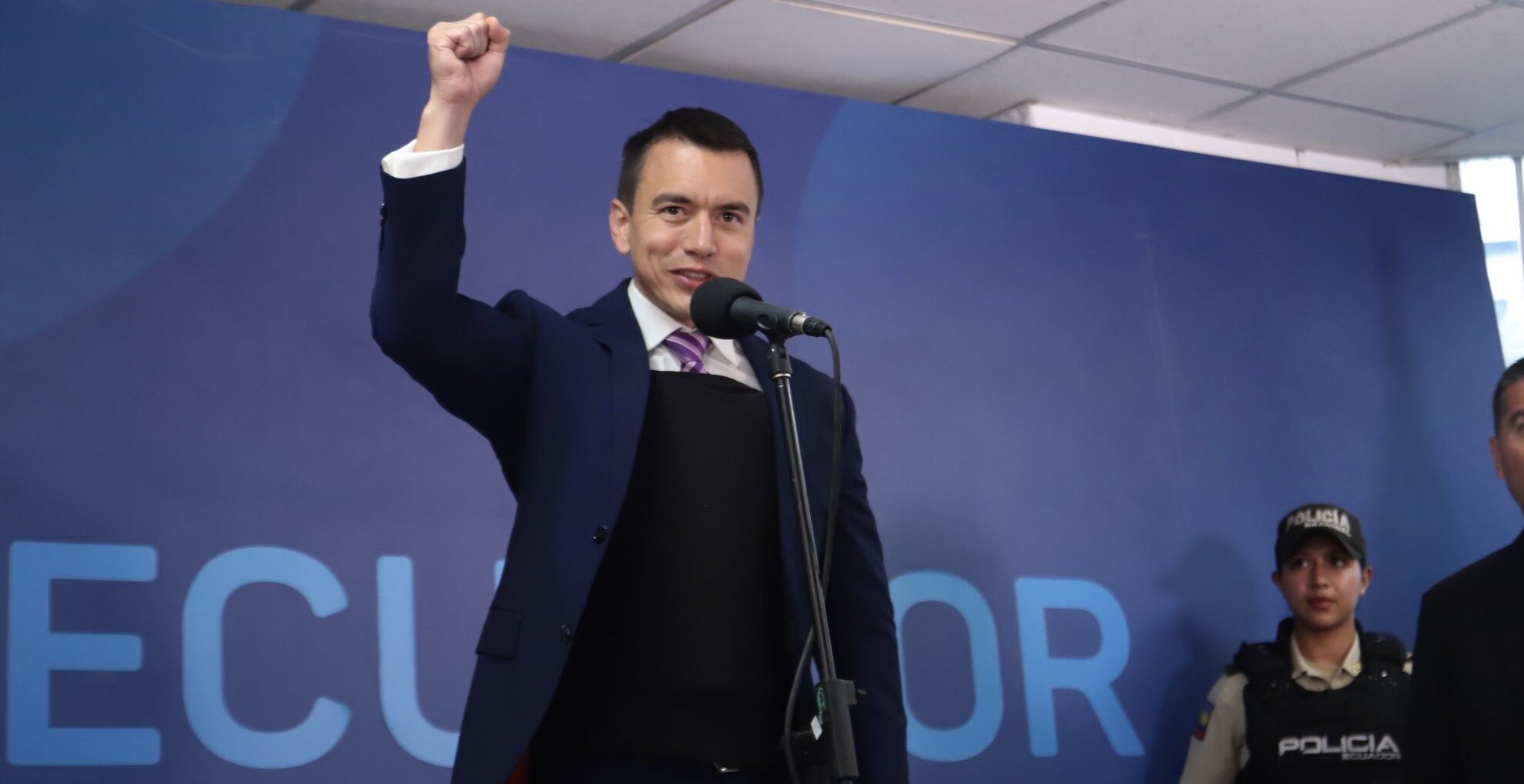Millonario y presidente: Noboa gana la segunda vuelta en Ecuador