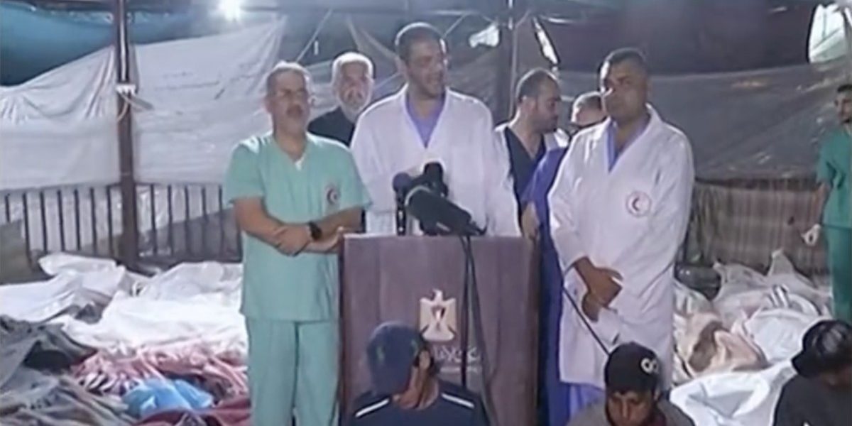 El bombardeo del hospital de Gaza y la prensa