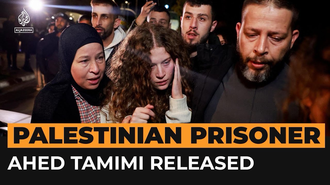 Ahed Tamimi tras ser liberada de una cárcel israelí: «Sin comida, agua o ropa. Dormíamos en el suelo. Me amenazaron con asesinar a mi padre»