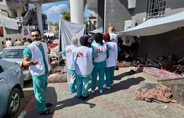 Israel ataca un refugio de Médicos sin Fronteras en Gaza 