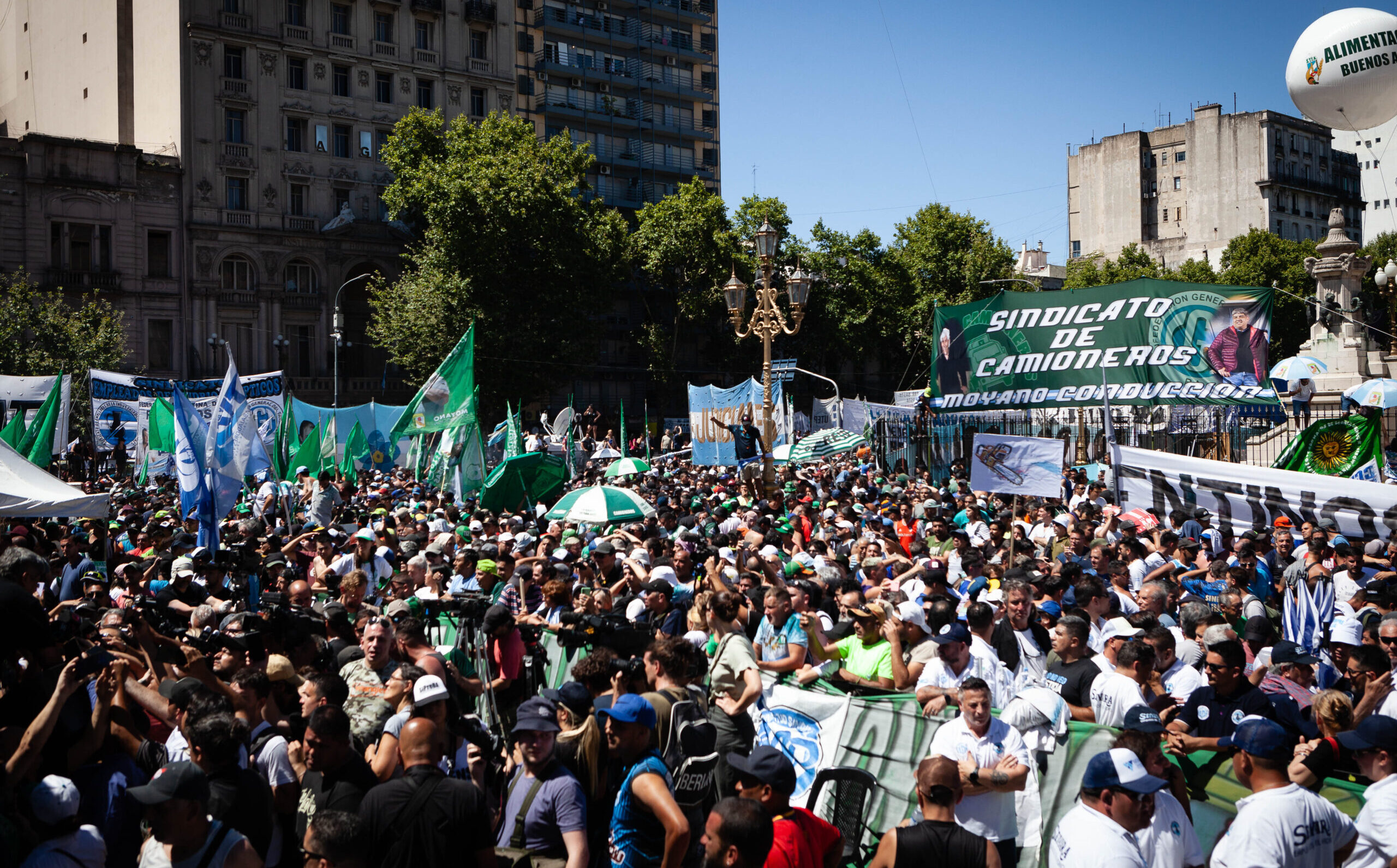 Huelga general en la Argentina