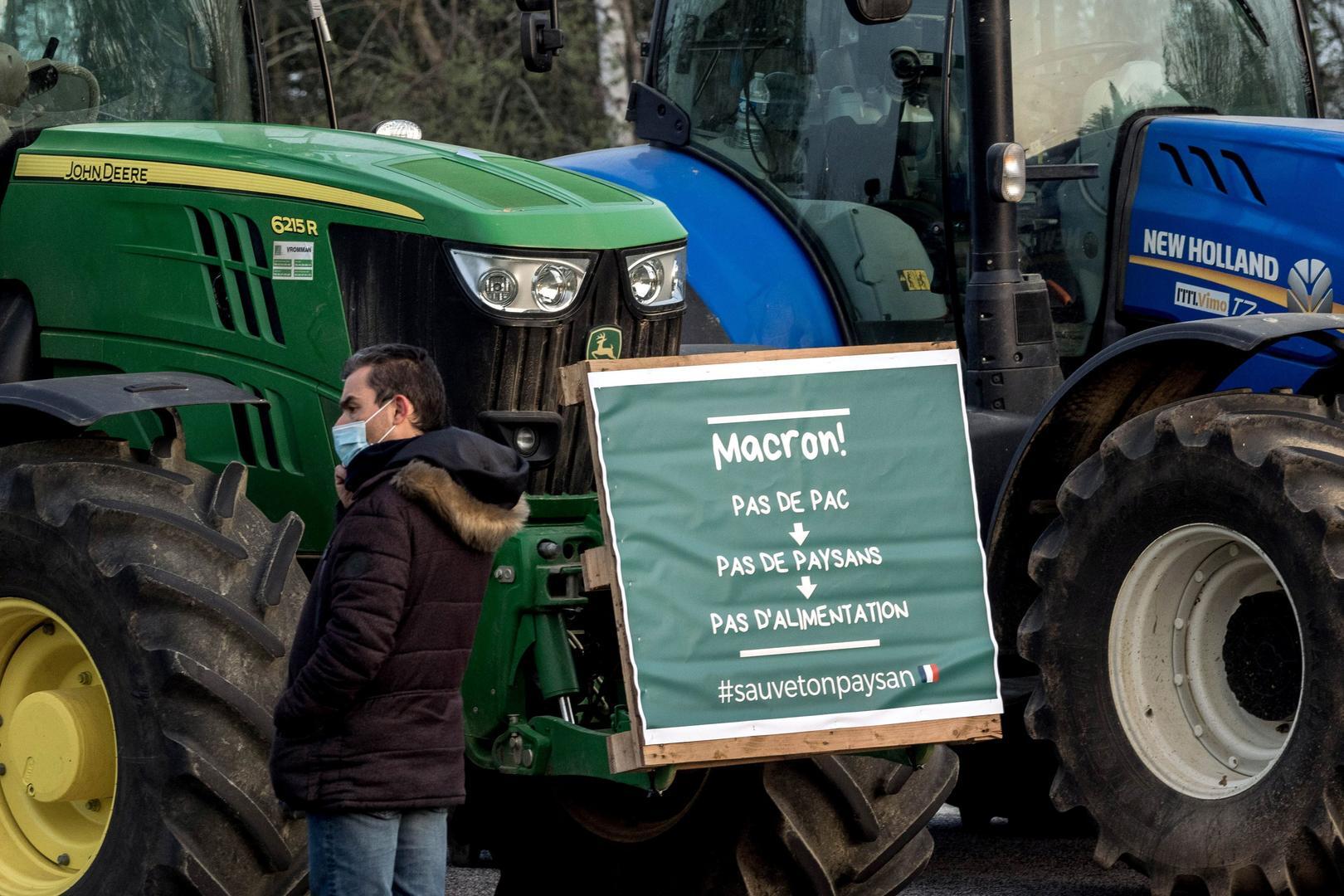Agricultores franceses anuncian un bloqueo indefinido de los accesos a París a partir de este lunes