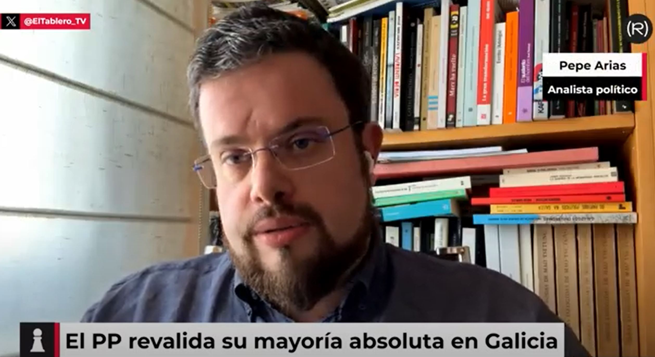 Pepe Arias analiza las elecciones gallegas en El Tablero