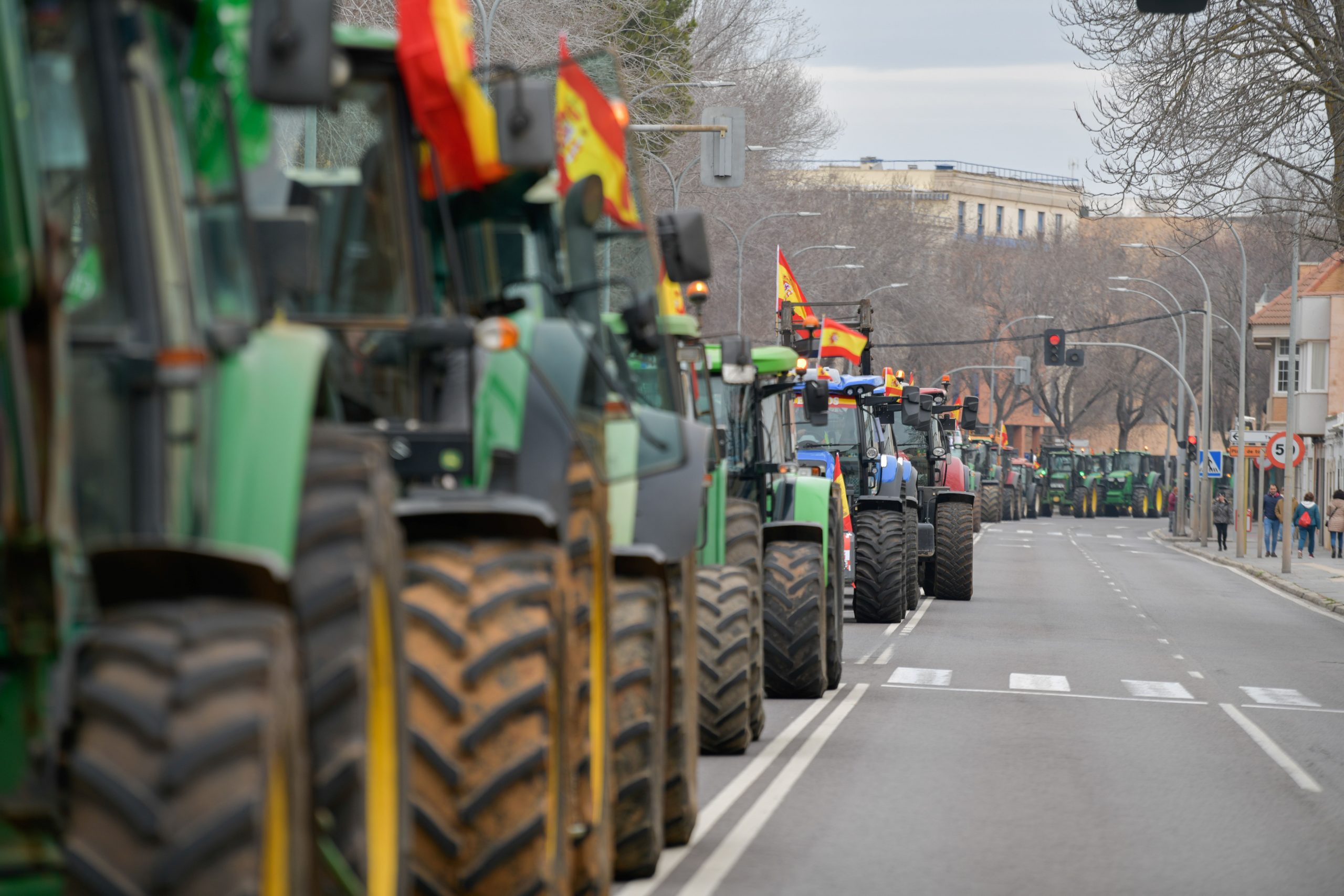 Las protestas de ganaderos y agricultores apoyadas por Vox según el PSOE