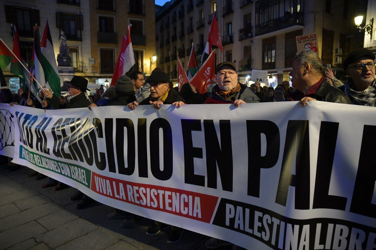 Manifestación en Madrid en apoyo a Palestina (Galería de fotos)