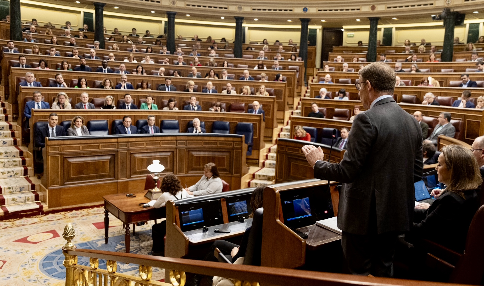 El ‘caso Koldo’ vuelve a copar el Pleno del Congreso, con preguntas a Sánchez y cuatro ministros y la primera votación