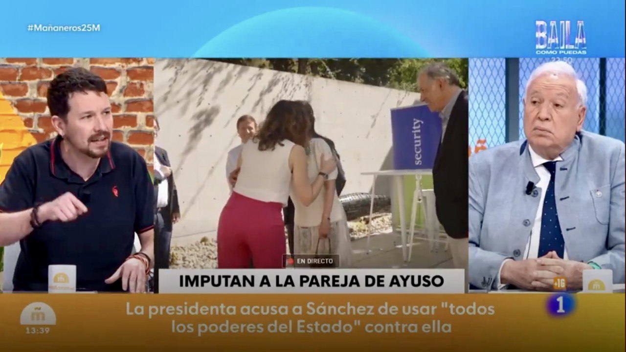 Pablo Iglesias: “La pareja de Ayuso no es un ciudadano particular, es un comisionista de Quirón”