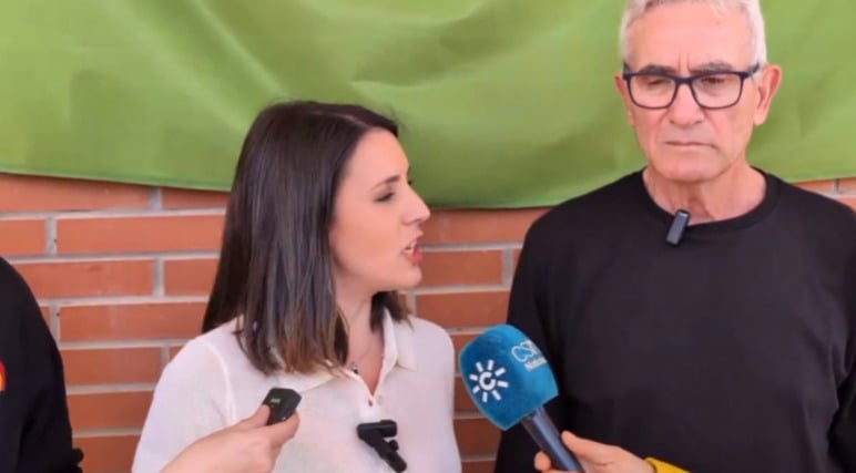 Irene Montero y Diego Cañamero denuncian que el PP quiere entregar la finca Los Humosos a los fondos buitre