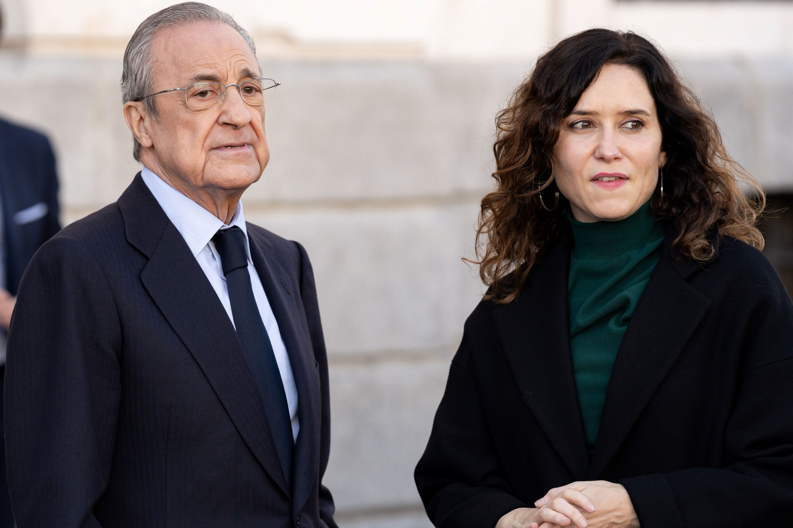Florentino Pérez con Isabel Díaz Ayuso