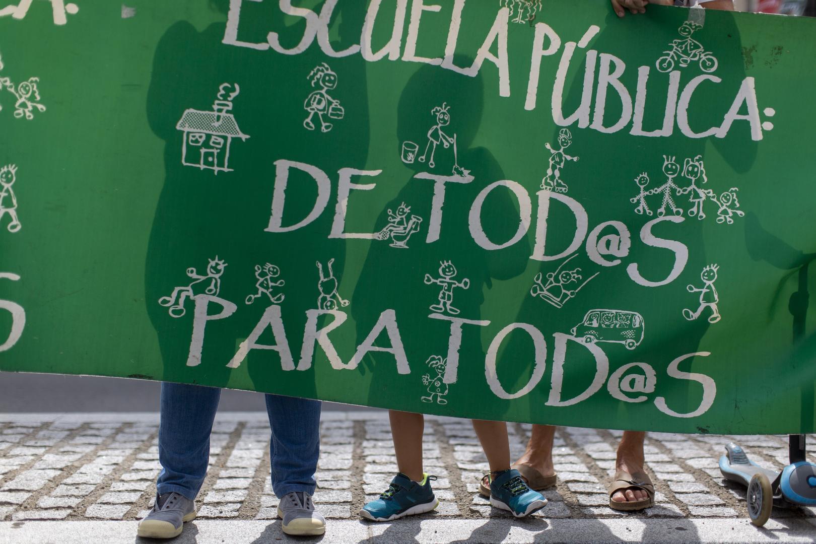 Manifestación de la Asamblea Marea Verde este sábado a las 12:00 en Madrid