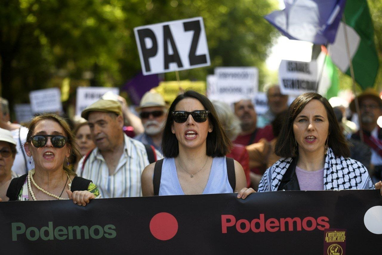 Unas 4.000 personas en Madrid piden al Gobierno romper relaciones con Israel y claman por el alto al fuego en Gaza